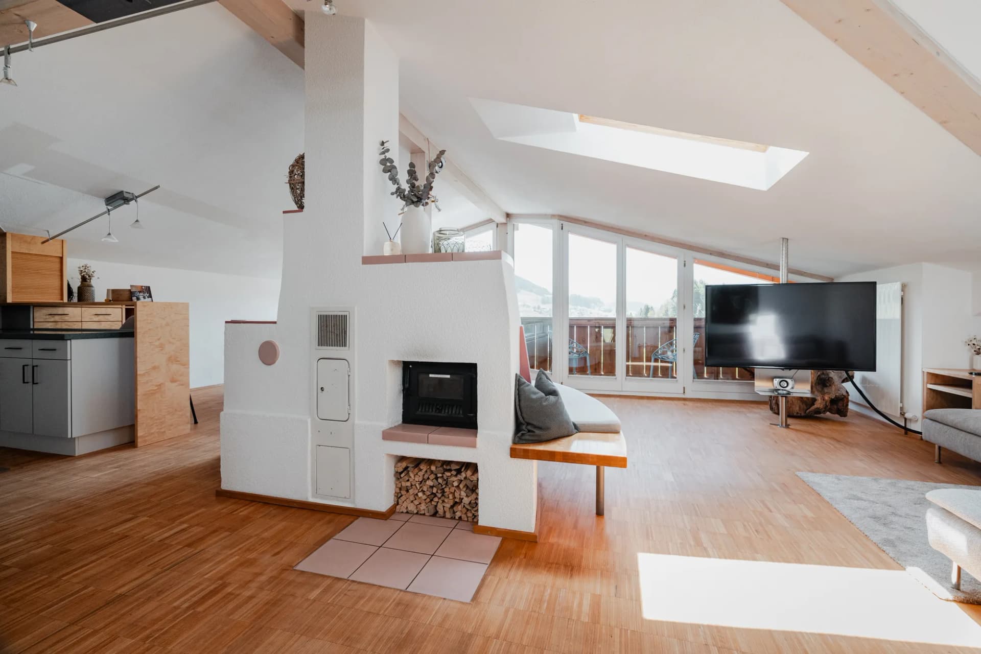 Apartment Panorama Stoacherhof – Kachelofen | Ferienwohnung Wipptal Tirol