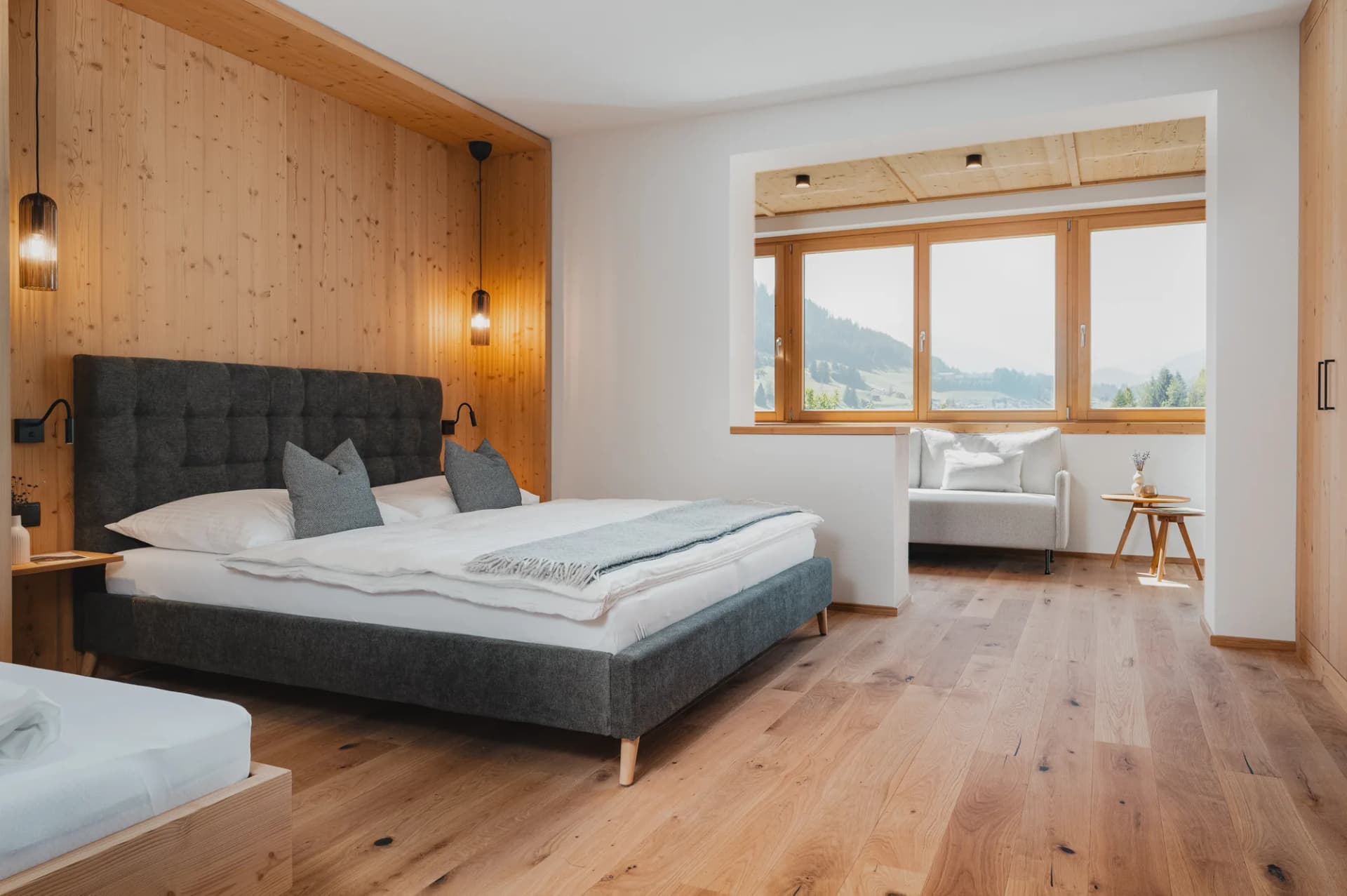 Apartment Ursprung Stoacherhof – Bett mit Ausblick | Ferienwohnung Wipptal Tirol