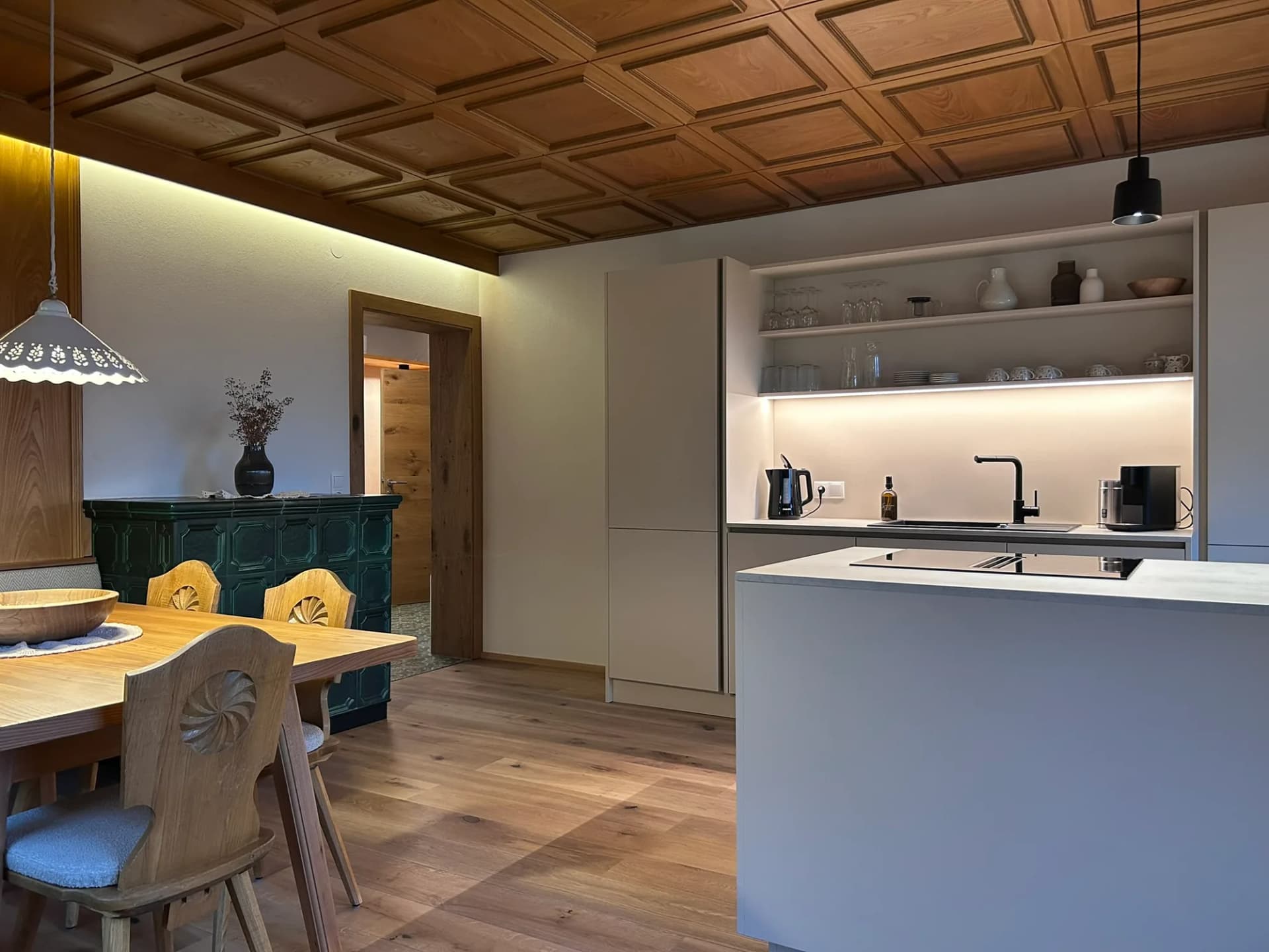 Apartment Ursprung Stoacherhof – Küche | Ferienwohnung Wipptal Tirol