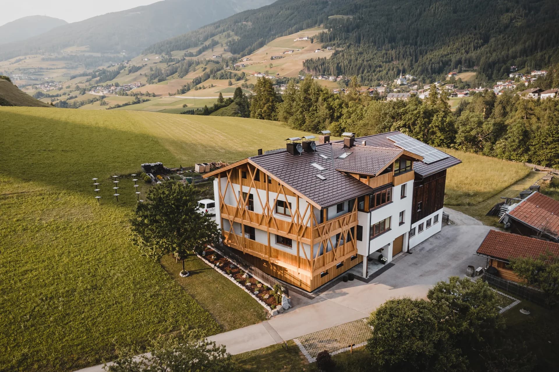 Stoacherhof – Hofansicht von oben